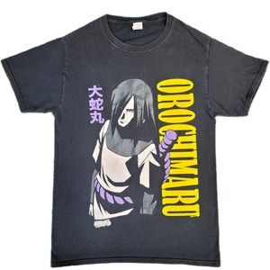 Vintage 2002 Orochimaru Shirt Naruto Men's Size Small Vtg Anime